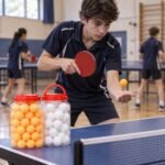 Three Star Table Tennis Balls – 60pcs Jar - illustrative image, scene generated