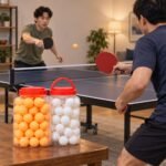 Three Star Table Tennis Balls – 60pcs Jar - illustrative image, scene generated