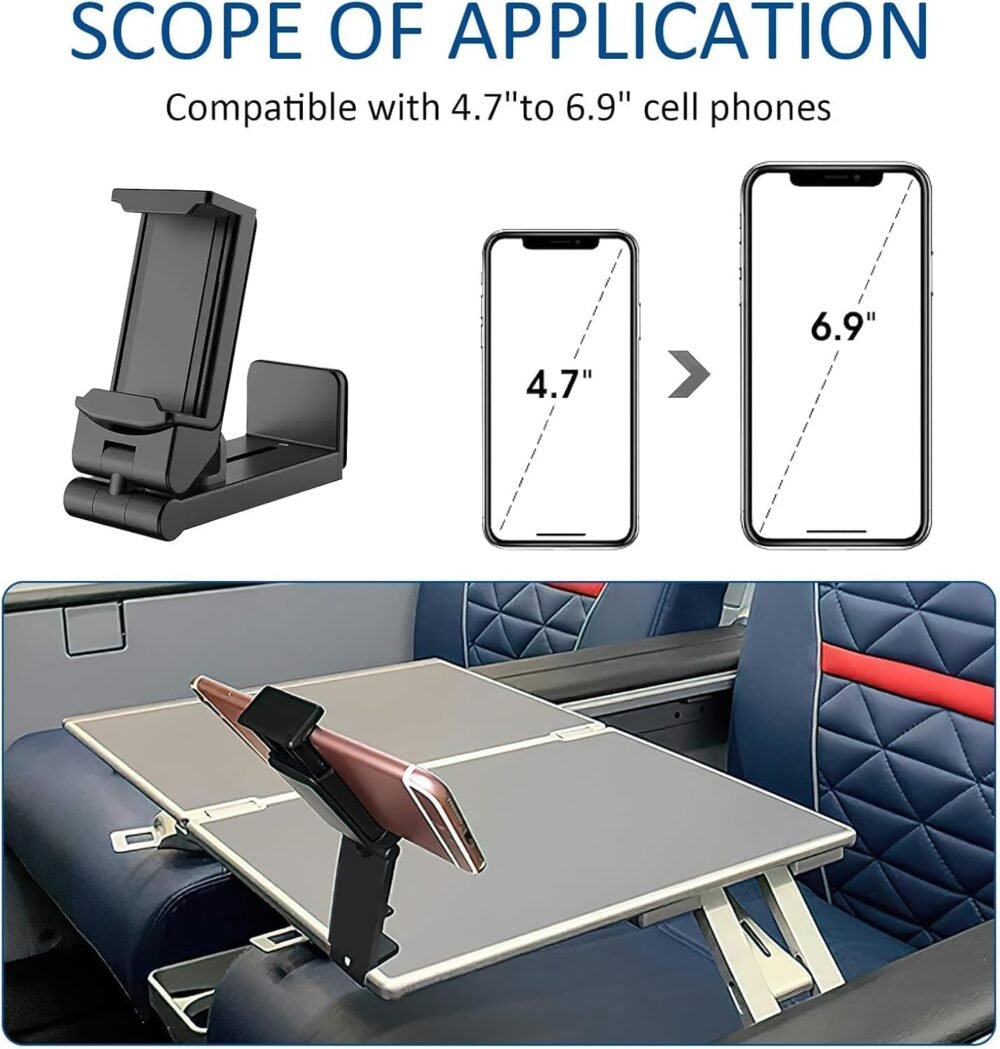 Foldable Smartphone Stand - Adjustable Angle, Universal
