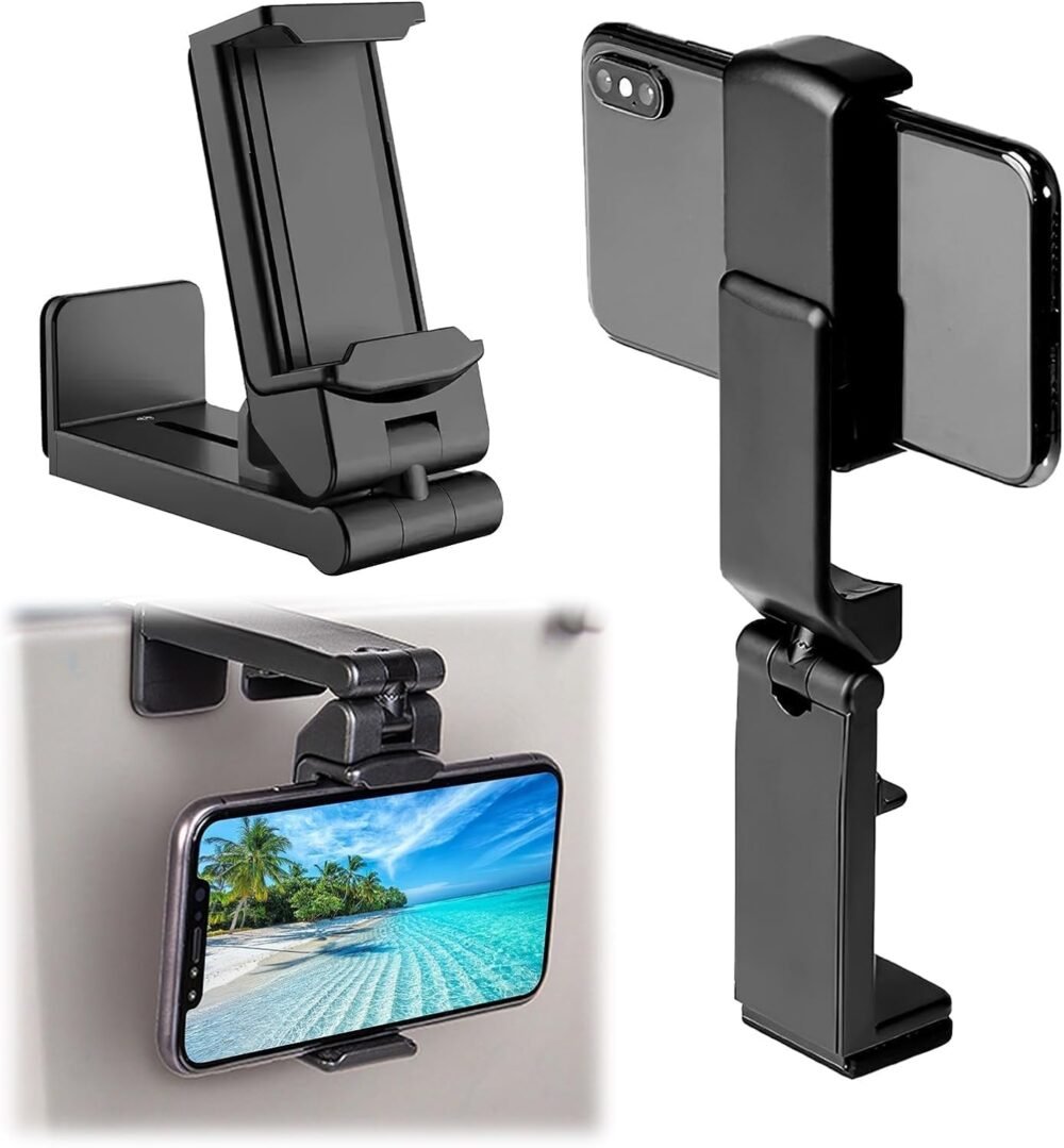 Foldable Smartphone Stand - Adjustable Angle, Universal