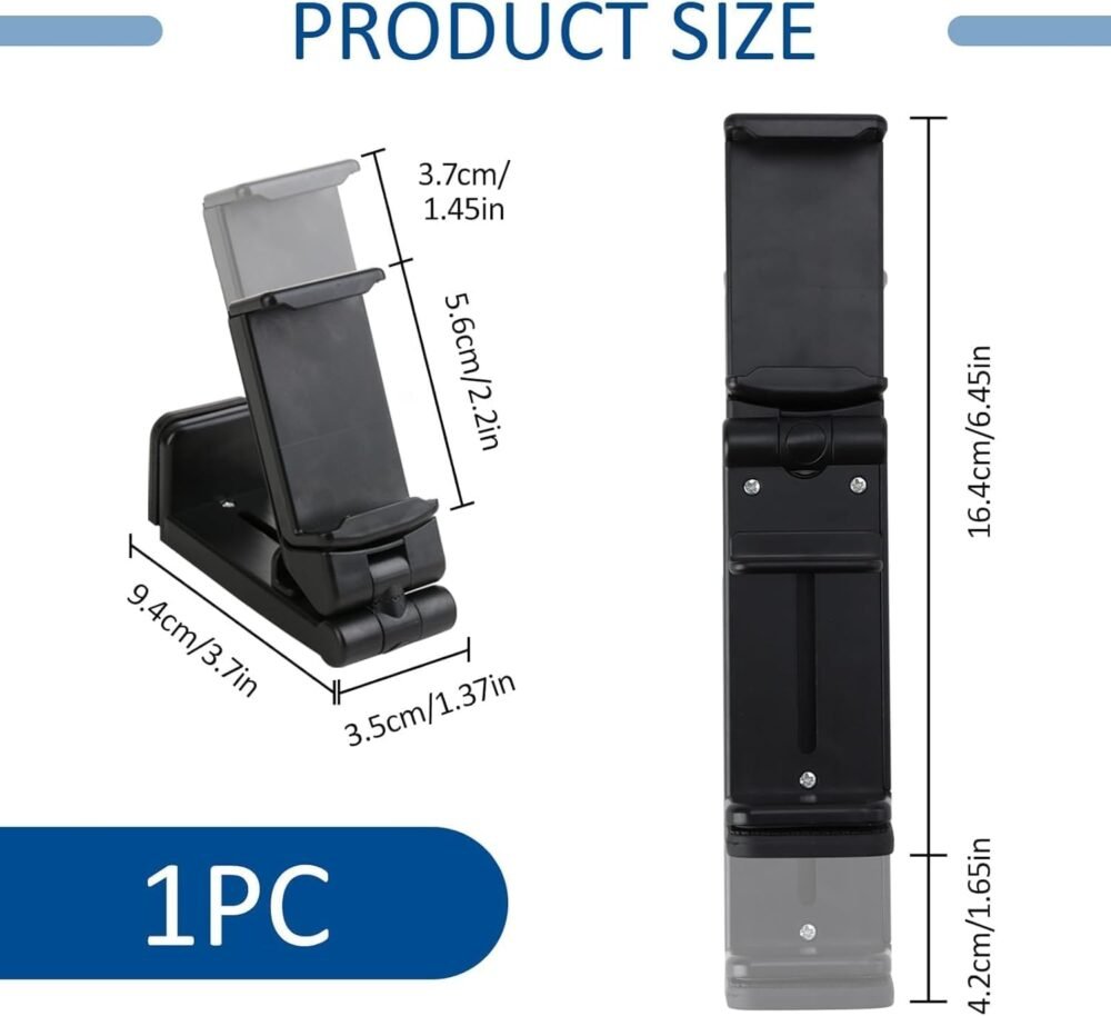 Foldable Smartphone Stand - Adjustable Angle, Universal