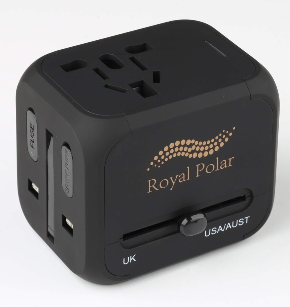 Universal Travel Adapter with Protection Circuit