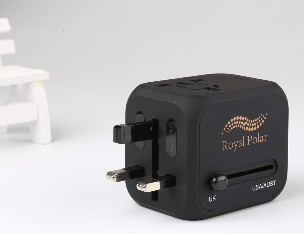 Universal Travel Adapter with Protection Circuit