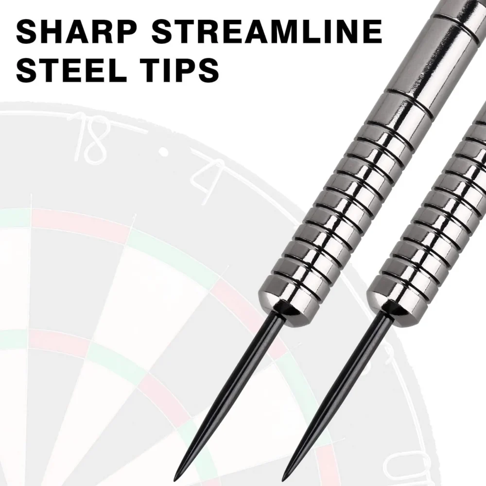 Win.Max Zeus Steel Tip Silver Dart Set - 21g