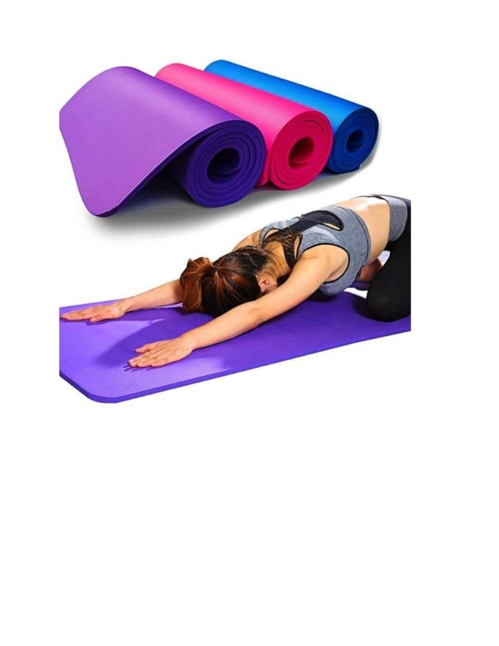 Yoga Mat - NBR Foam, Cushioned