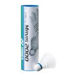 Yonex Mavis 2000 Nylon Shuttlecocks – White, Tube of 6 - view 2