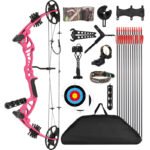 Youth Compound Bow – 27.5 in Axle-to-Axle, 15-45 lb Adjustable - view 1
