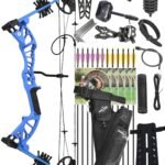 Youth Compound Bow – 27.5 in Axle-to-Axle, 15-45 lb Adjustable - view 3