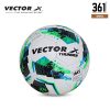 Vector X Thunder Hand-Stitched Size 5 Football – Cyan/Blue/Green