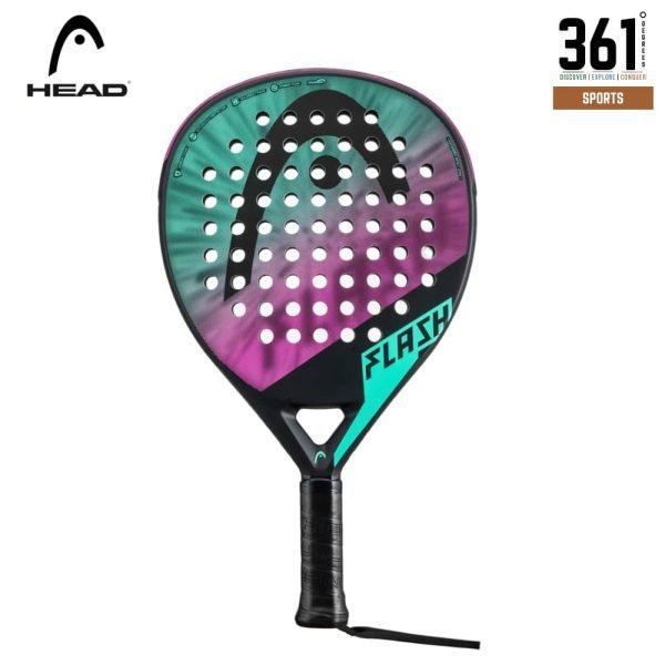 HEAD Flash 2023 Padel Racket – Mint Pink