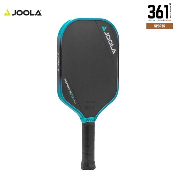JOOLA Ben Johns Perseus 3S Pickleball Paddle – Black/Turquoise 14mm