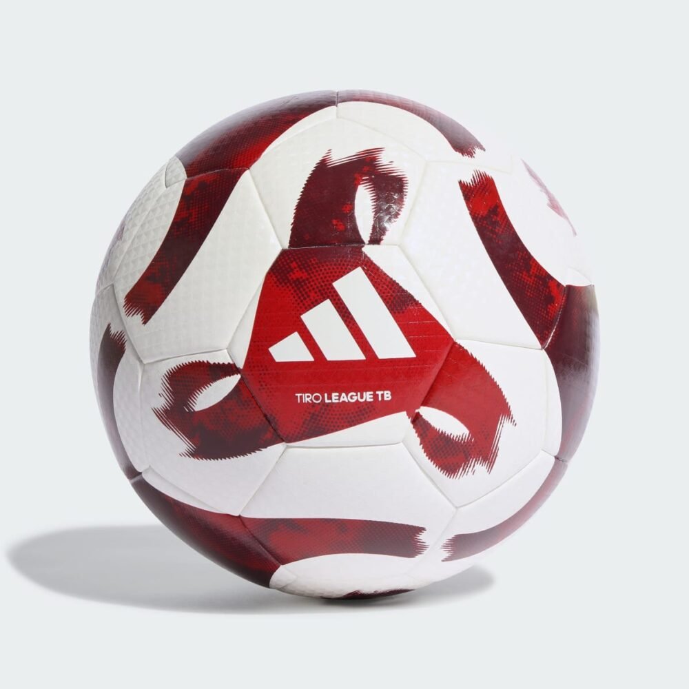 adidas Tiro League TB Size 5 Football – White/Blue