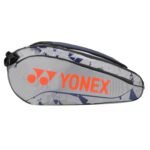 Yonex BT6 Thermal Racquet Bag – Grey / Cherry Tomato - view 2