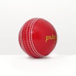 Puls8 Incredible Cricket Ball – Red Leather - view 3