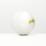 Puls8 Incredible Cricket Ball – White Leather - view 3
