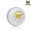 SF Bouncer Cricket Ball – White Leather