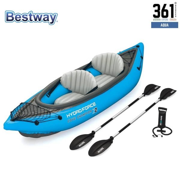 Bestway Cove Champion X2 Inflatable Kayak (2-Person)