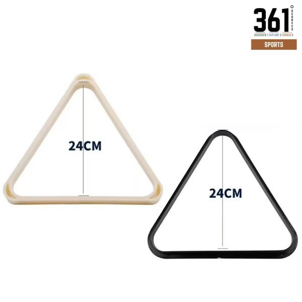 Triangle Rack – 24cm | Durable PVC – White or Black