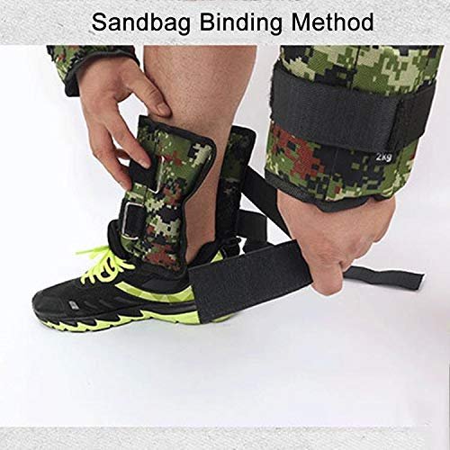 Ankle and Wrist Weights - Sand-Filled, Adjustable Strap