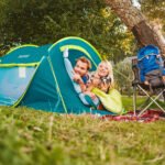 Bestway Coolmount 2 pop-up throw tent pitched