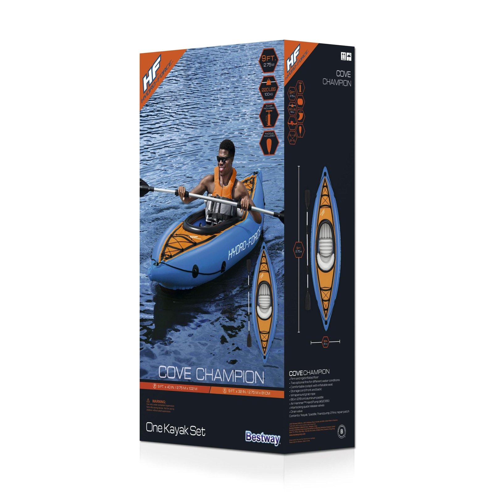 Bestway Cove Champion X1 Inflatable Kayak