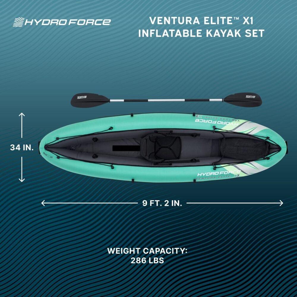 Bestway Hydro-Force Ventura Elite X1 Inflatable Kayak (1-Person)