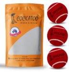Cockatoo Heavy Tennis Cricket Ball – Red, Pack of 3 - view 1