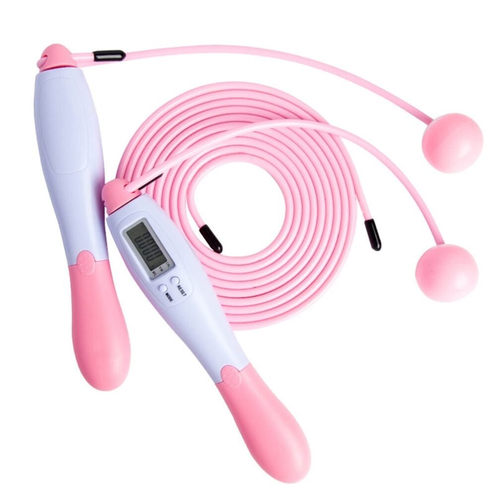 Cordless Digital Skipping Rope - Weighted Ends with Counter