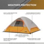 CORE 40384 tent H2O Block weather protection with fully taped rainfly