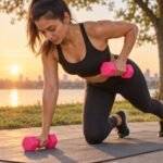 Neoprene Dumbbell – 0.5 kg to 10 kg, Sold Singly - illustrative image, scene generated
