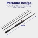 Noeby Leisure K4 Spinning Rod S704 – 2.13 m, 4-Piece, 7-28 g - view 3