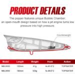 Noeby NBL9550 Big Popper – Floating Topwater Lure - view 2