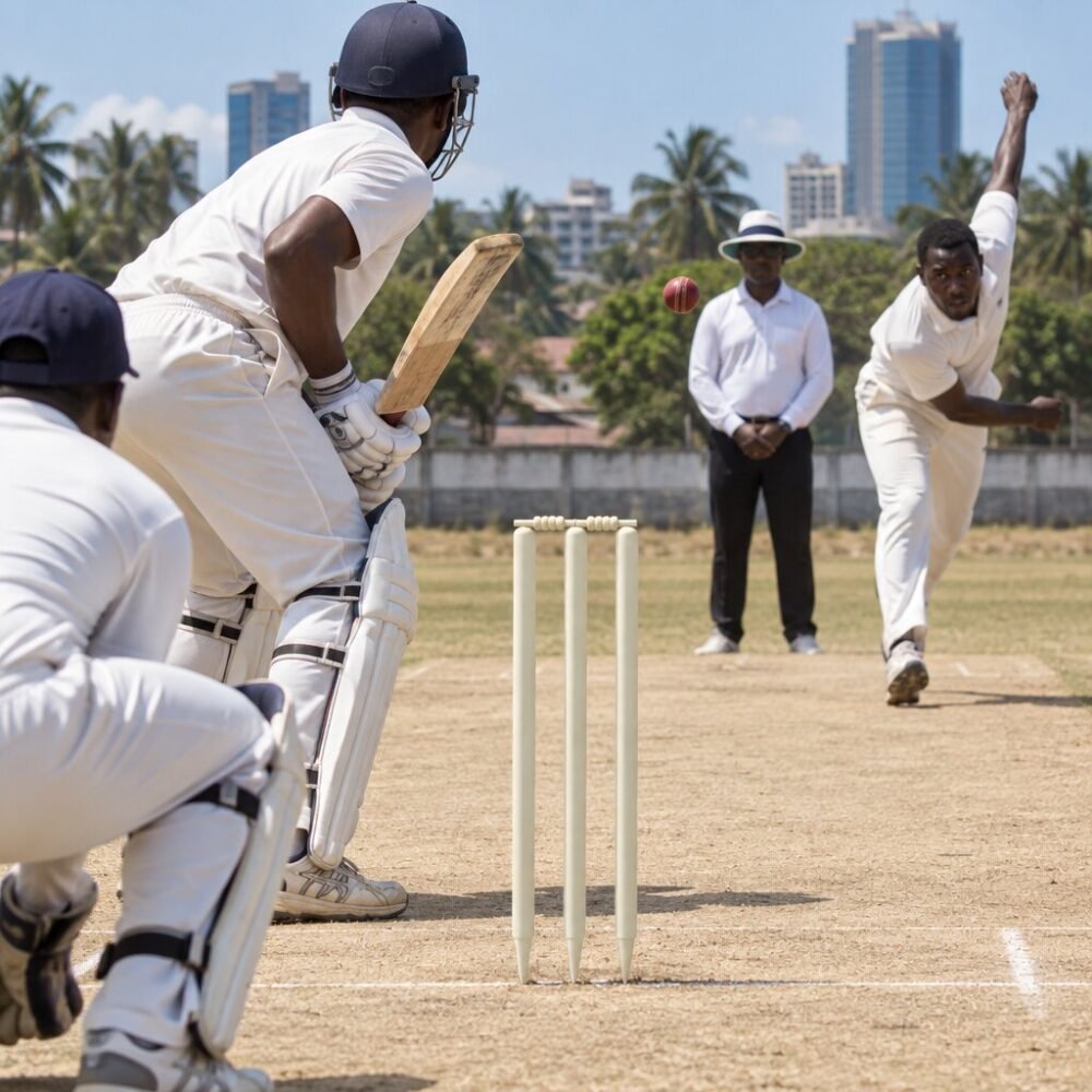 SCS Cricket Stump - 27 in White, Single