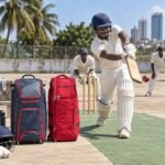 SCS Wheeled Cricket Kit Bag - illustrative image, scene generated