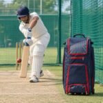 SCS Wheeled Cricket Kit Bag - illustrative image, scene generated