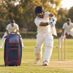 SCS Wheeled Cricket Kit Bag - illustrative image, scene generated