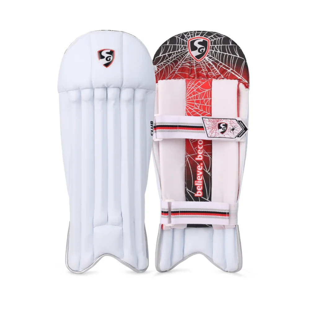 SG Club Wicket Keeping Pads - PVC with Mesh Instep