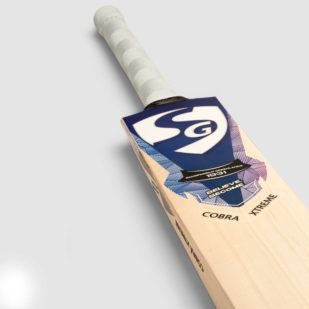SG Cobra Xtreme Cricket Bat - Grade 6 English Willow, Short Handle
