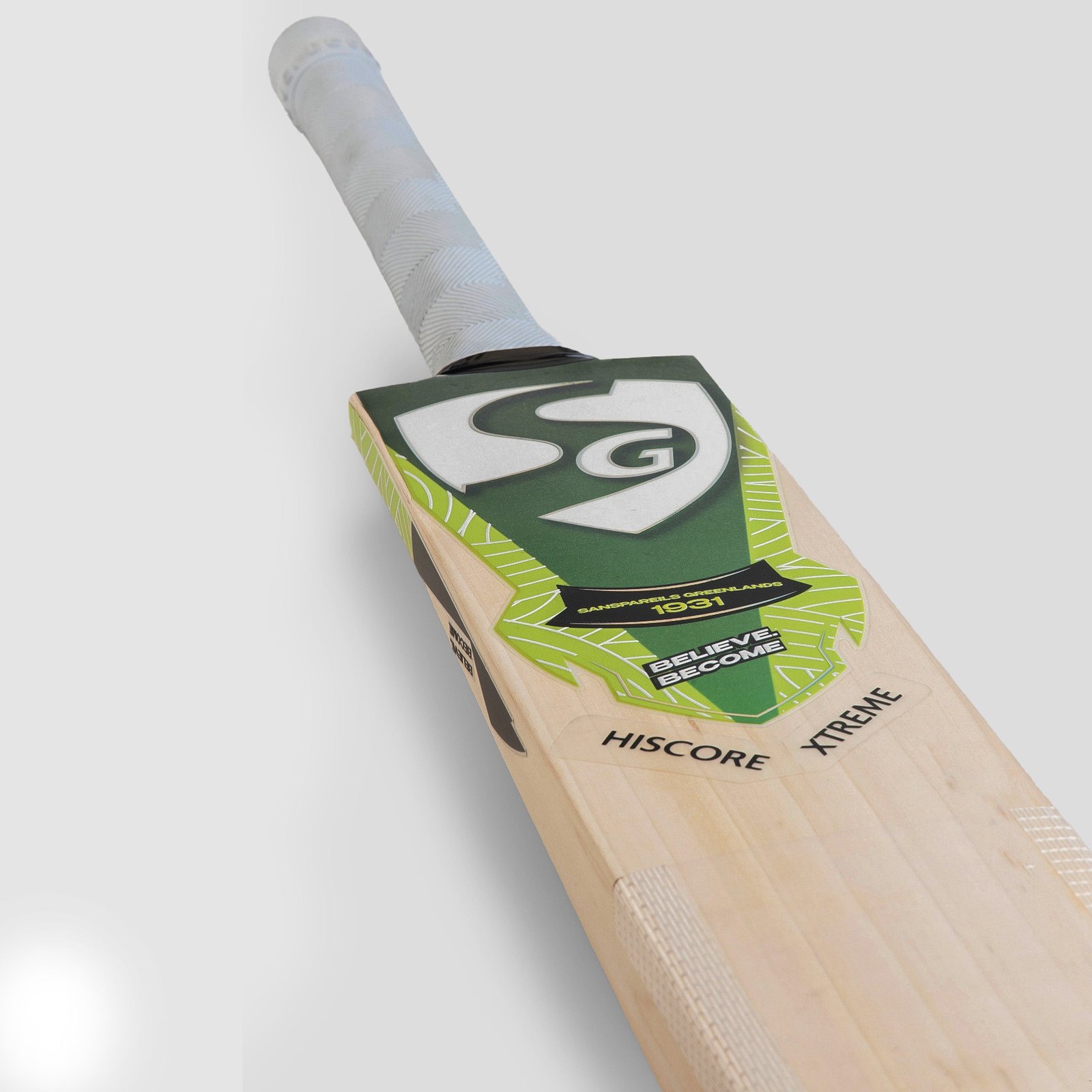 SG Hiscore Xtreme Cricket Bat - Grade 3 English Willow, No. 6