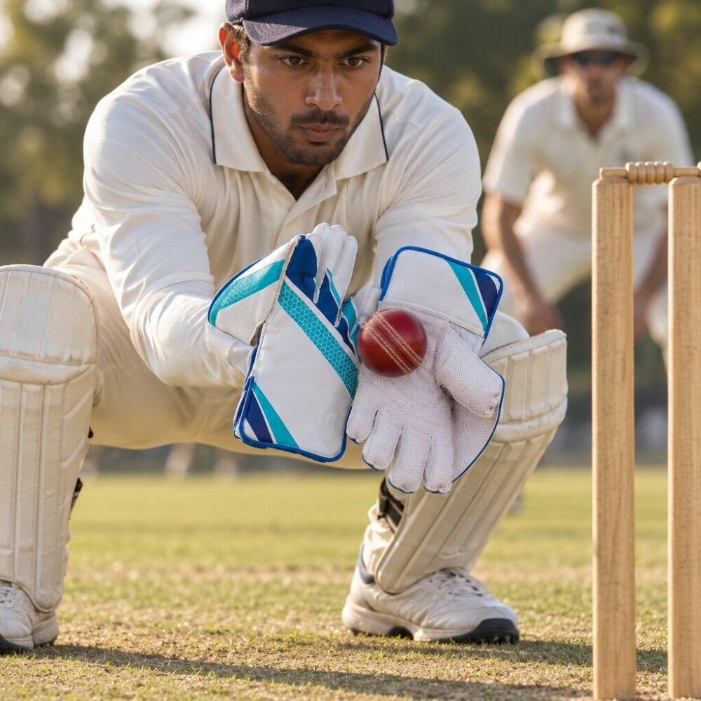 SG RSD Xtreme Wicket Keeping Gloves - PVC Palm with Rubber Grip