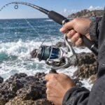 Shimano Nexave 6000FE Spinning Reel - illustrative image, scene generated