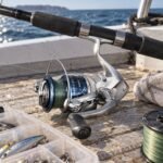 Shimano Nexave 6000FE Spinning Reel - illustrative image, scene generated