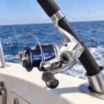 Shimano Nexave 8000FE Spinning Reel - illustrative image, scene generated