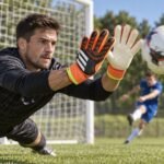 adidas Goalkeeper Gloves with Fingersave Protection – Line Being Confirmed - illustrative image, scene generated