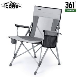 CORE Mesh Hard Arm Camping Chair – Model 40105