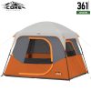CORE 4 Person Straight Wall Cabin Tent 8’ x 7’ – Model 40119