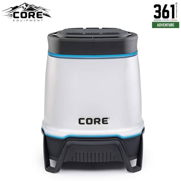 CORE 1250 Lumen Rechargeable Lantern with Bluetooth Speaker – Model 40078
