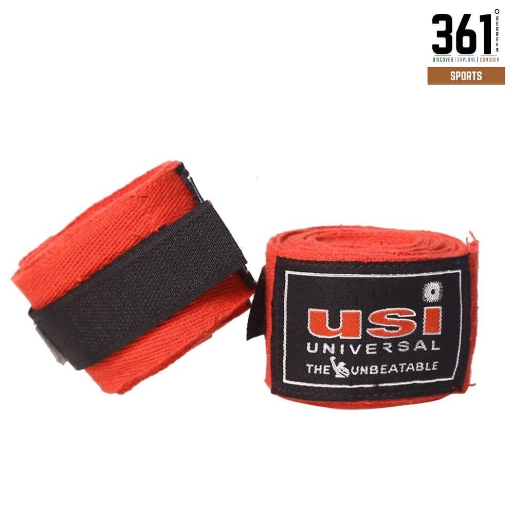 USI UNIVERSAL Boxing Hand Wraps – 180” Length (4.55m)