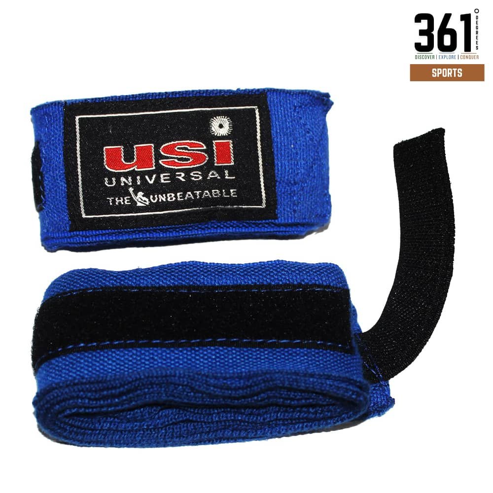 USI UNIVERSAL Boxing Hand Wraps – 180” Length (4.55m)
