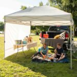 CORE 40104 sun wall fitted to an instant canopy